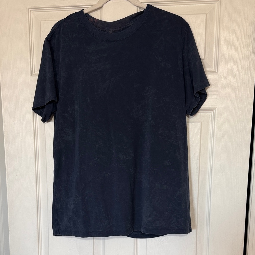 Women’s lululemon All Yours Tee in a navy cloud wash finish